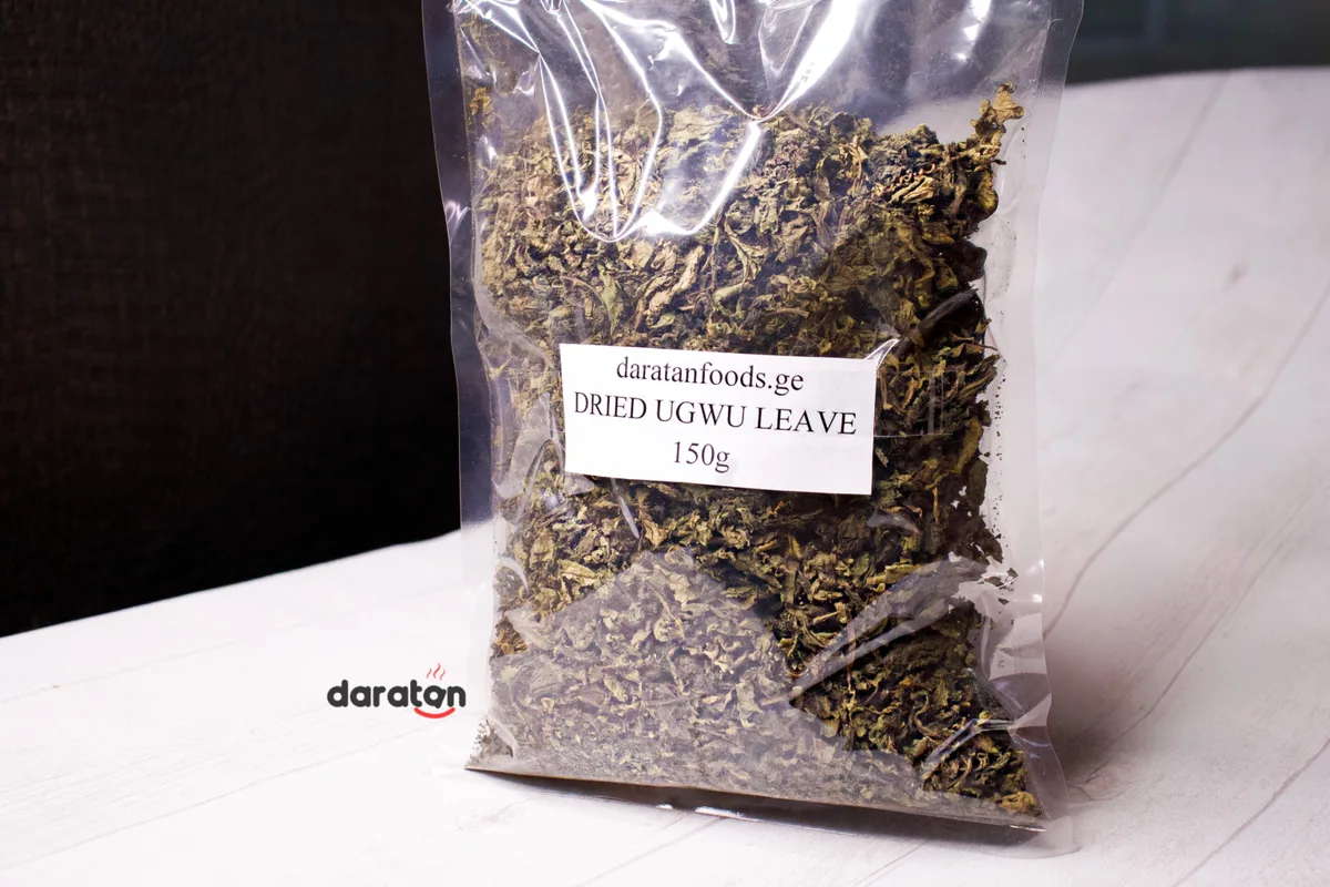 Dried Uziza Leaves