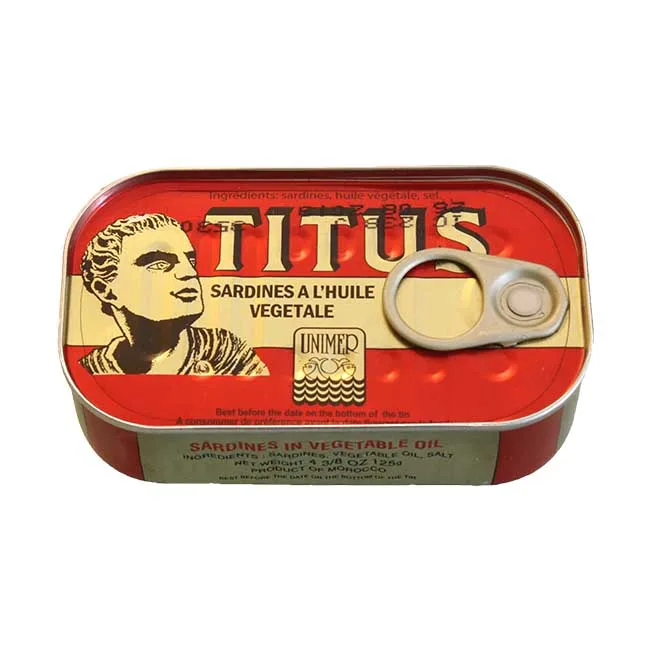 Canned Titus Sardine 125g